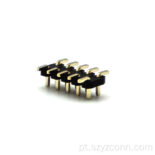 Cabeçalho de pino de passo de 2,0 mm SMT de linha dupla